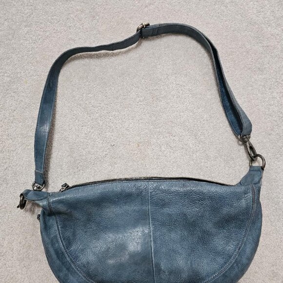 Latico Callie Leather Sling/Crossbody Bag in Blue - Picture 1 of 6